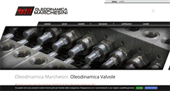 Desktop Screenshot of oleodinamicamarchesini.com